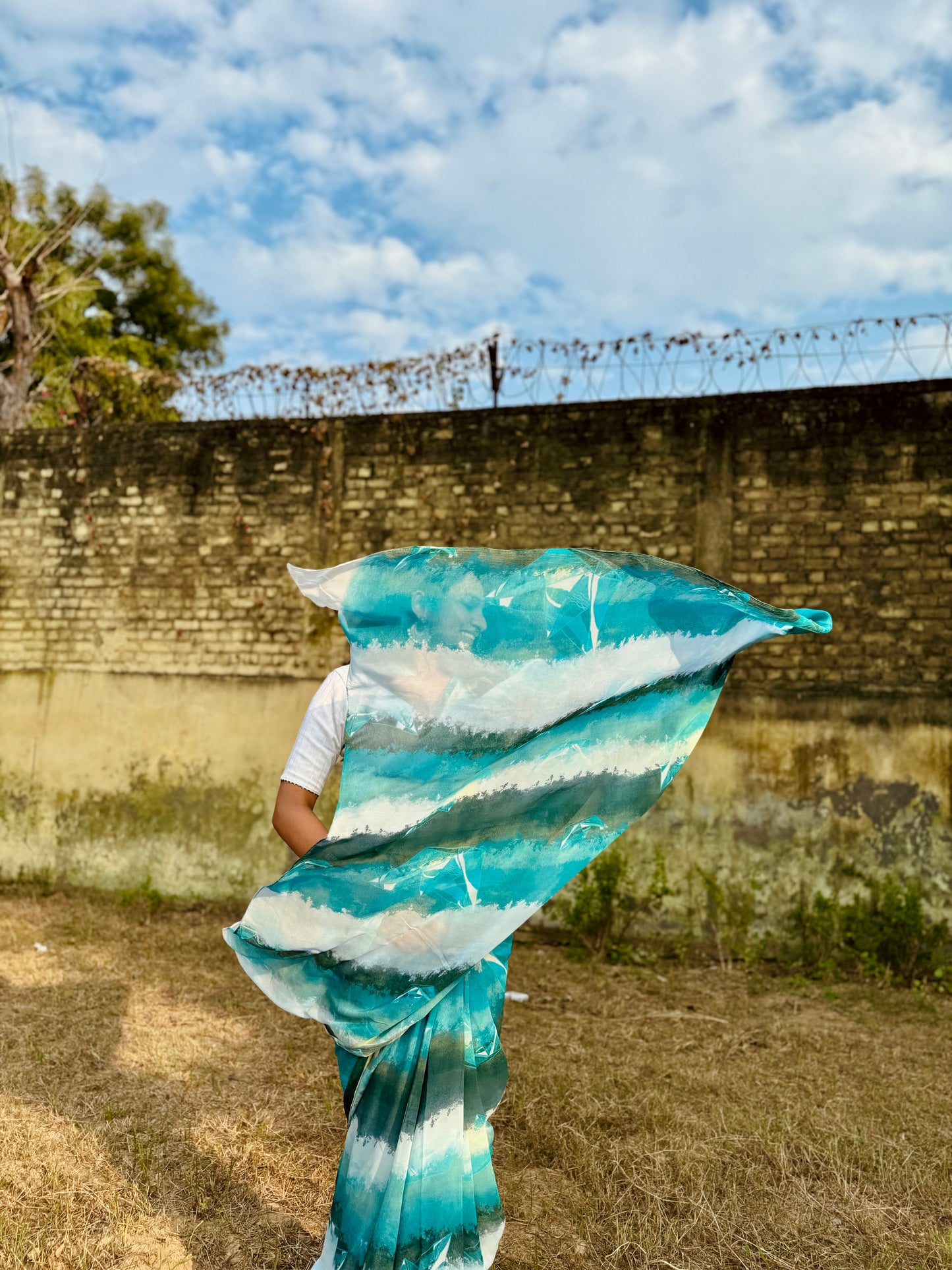 Paper Boats Saree