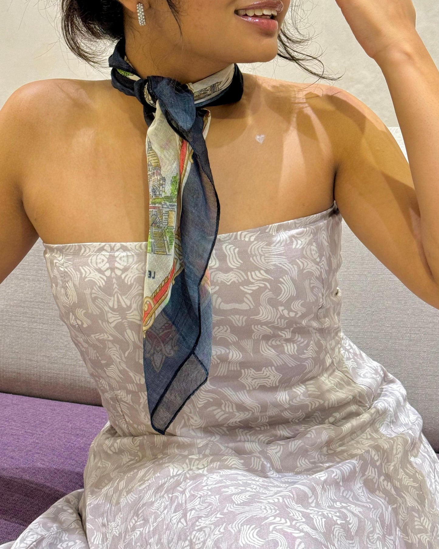 Rain Hues Bando Dress