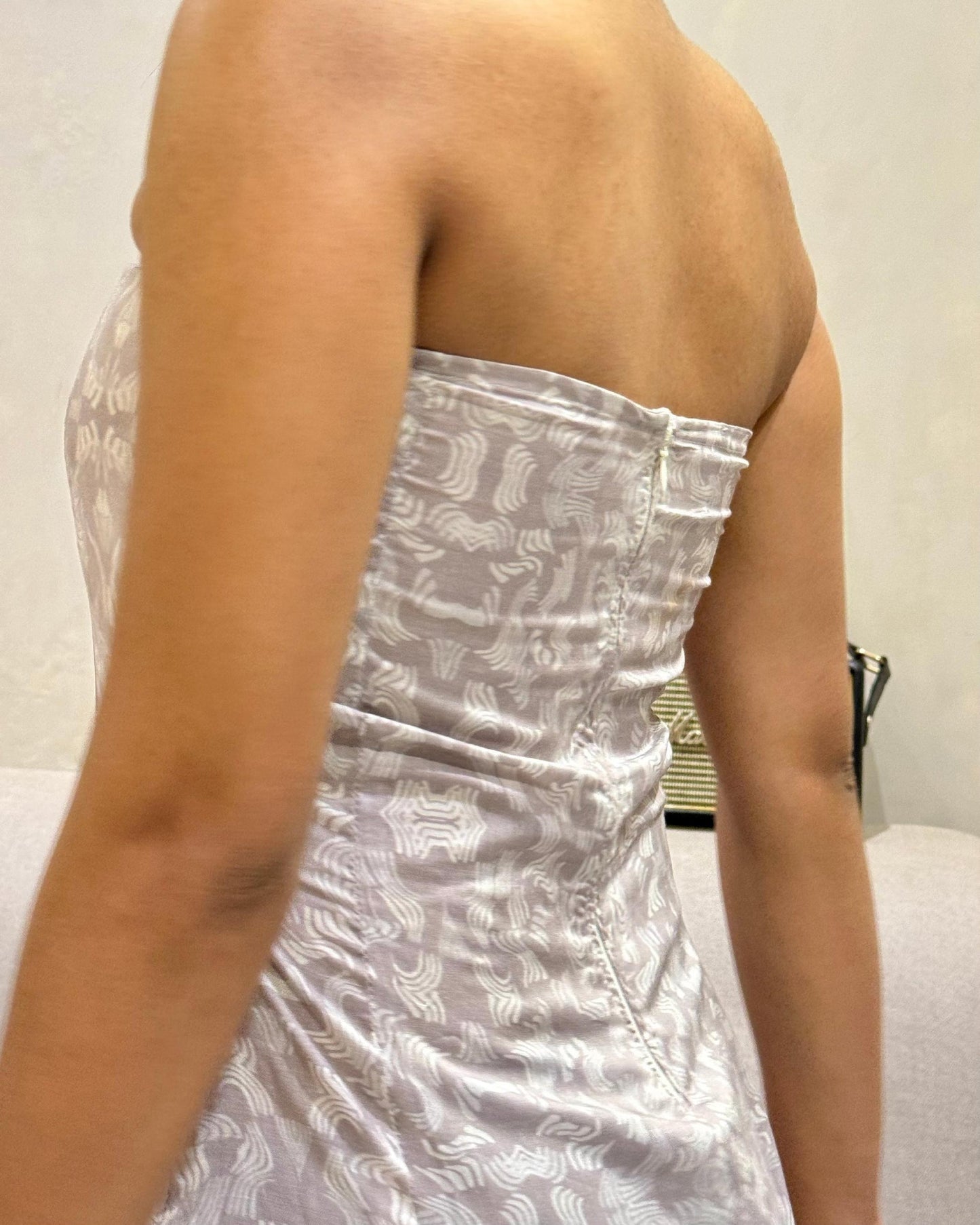 Rain Hues Bando Dress