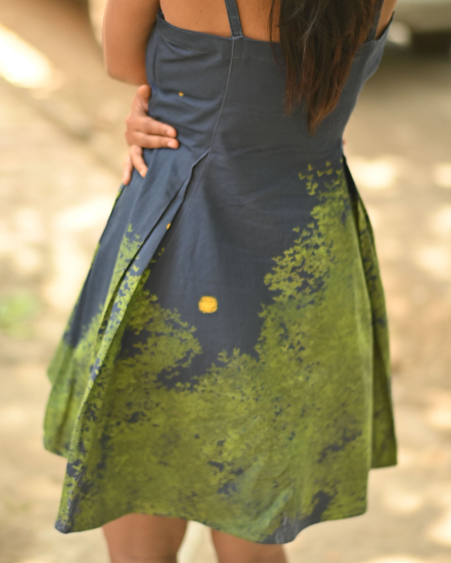 The Blue Lights Box Dress