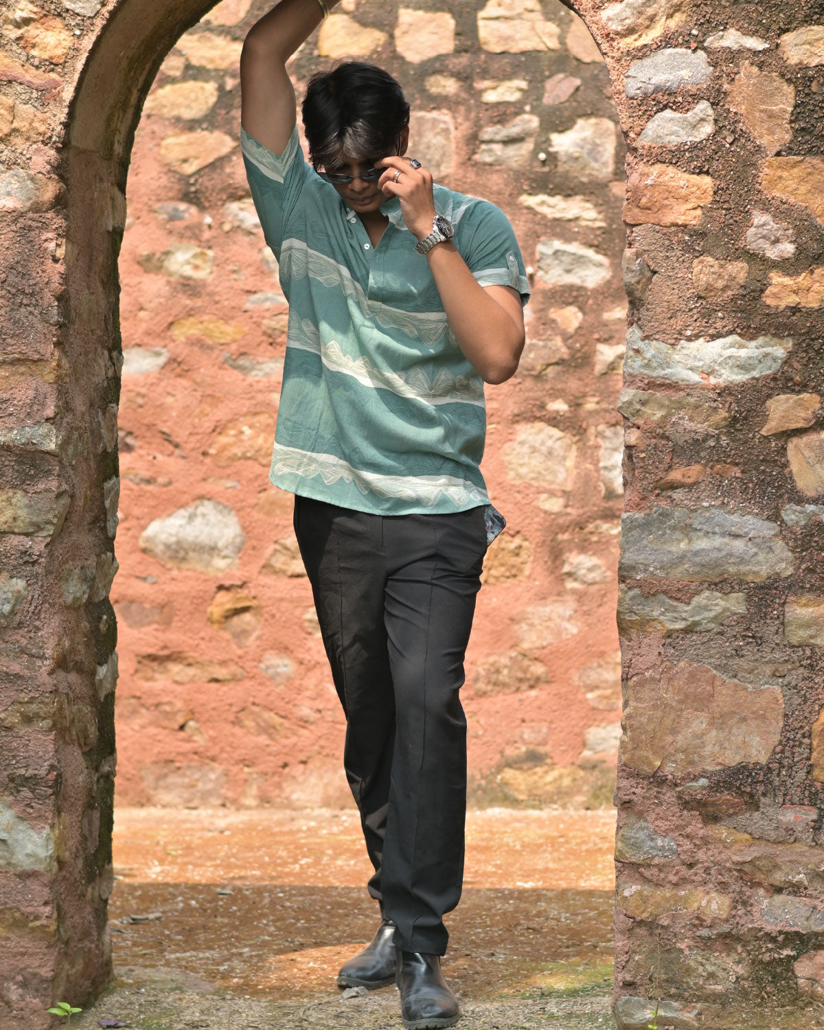 Peak Reflection Kurta Shirt