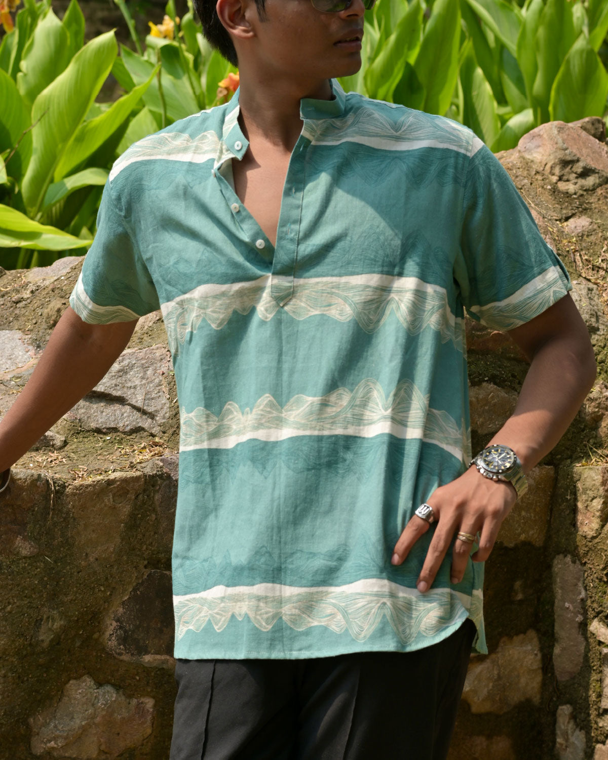 Peak Reflection Kurta Shirt