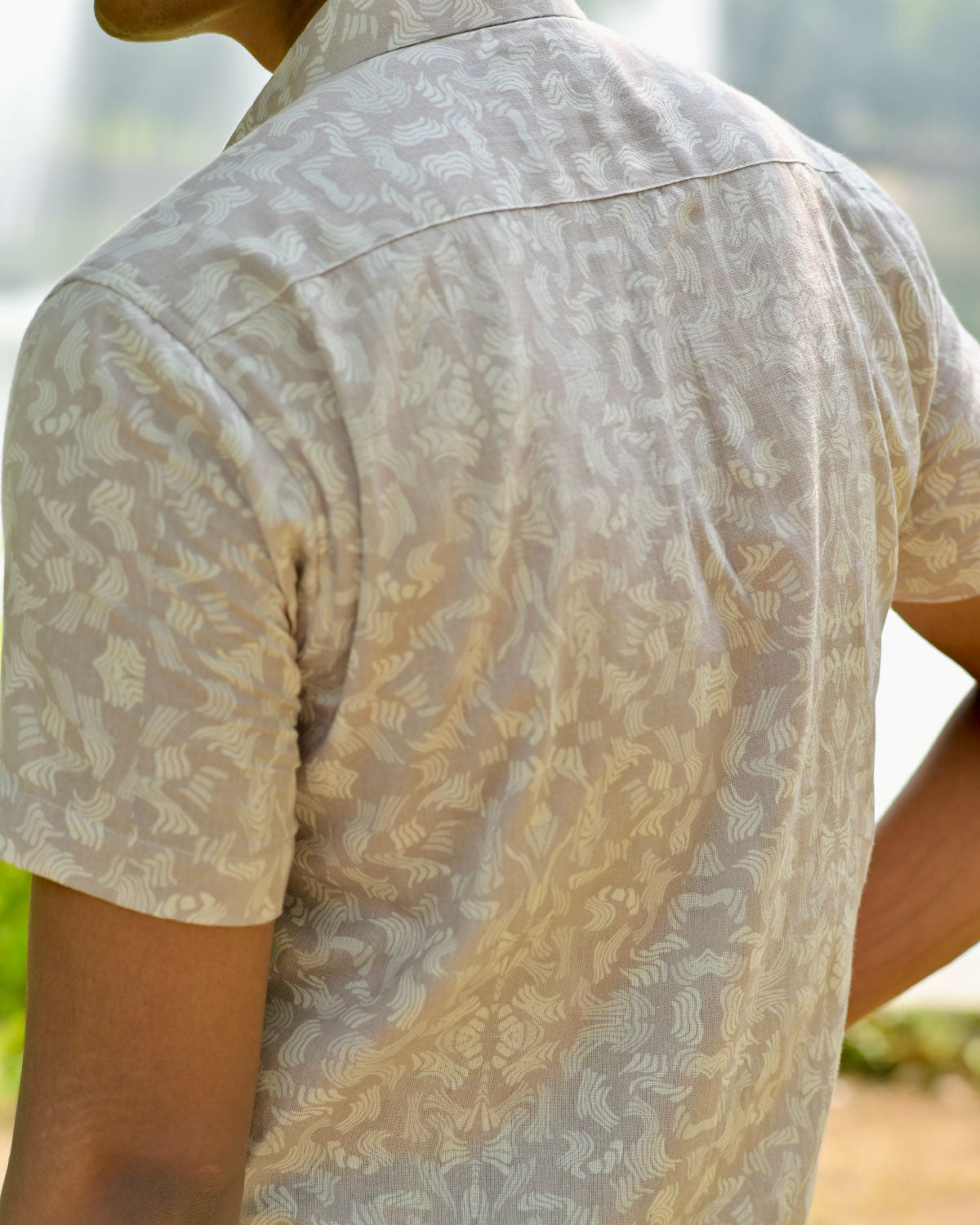 Rain Hues Linen Shirt