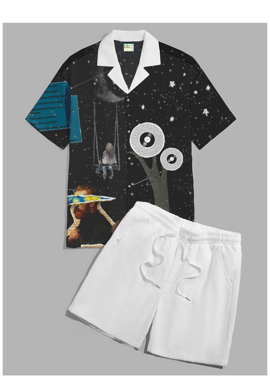 Starry Sky Linen Coord Set