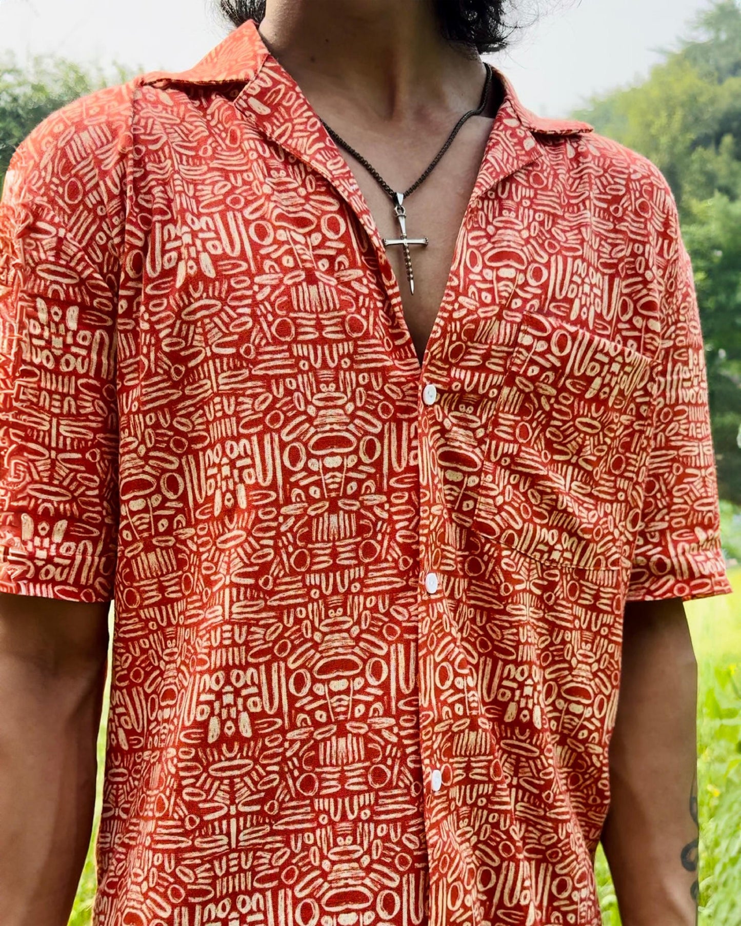 Pacing Around Cuban Shirt