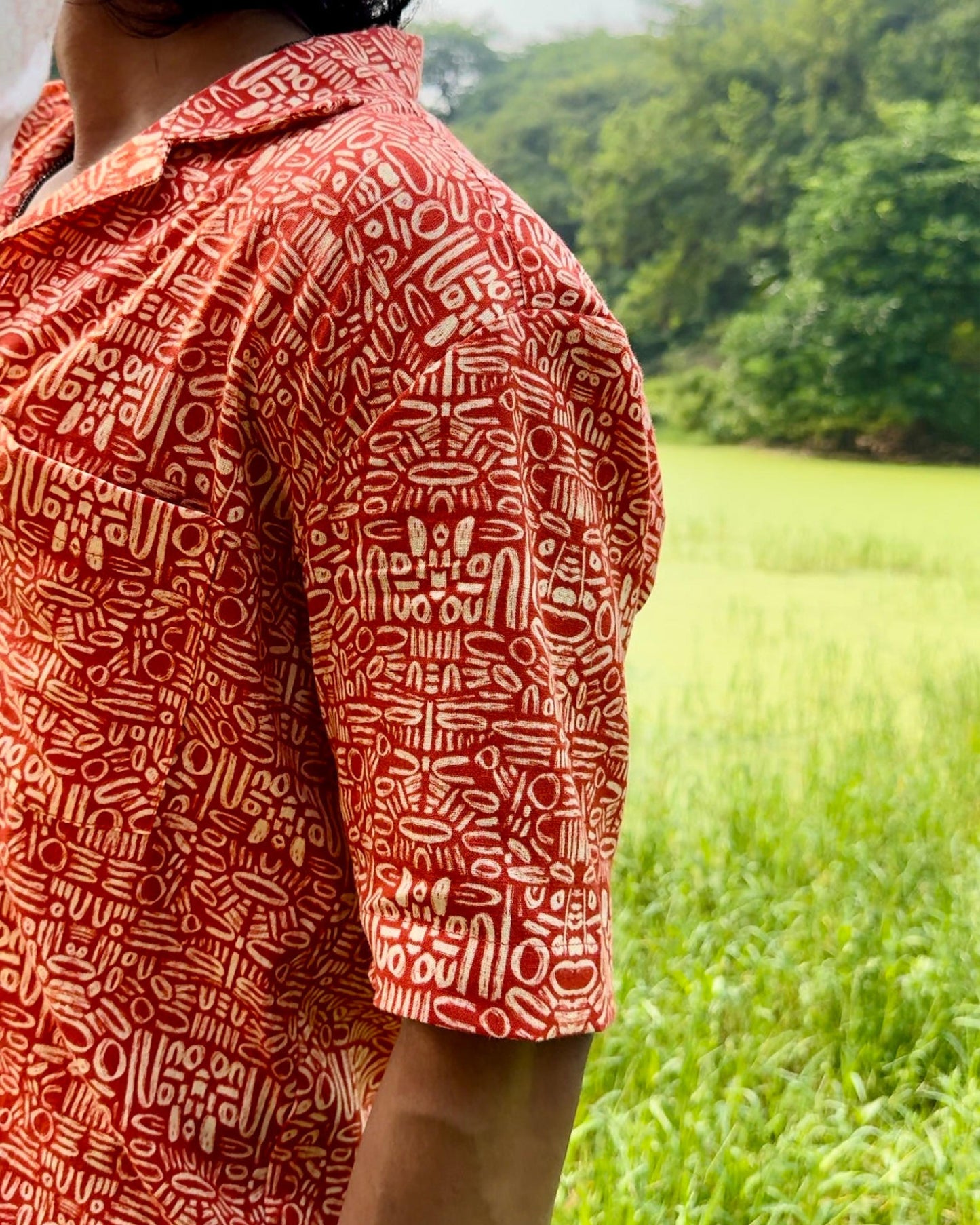 Pacing Around Cuban Shirt