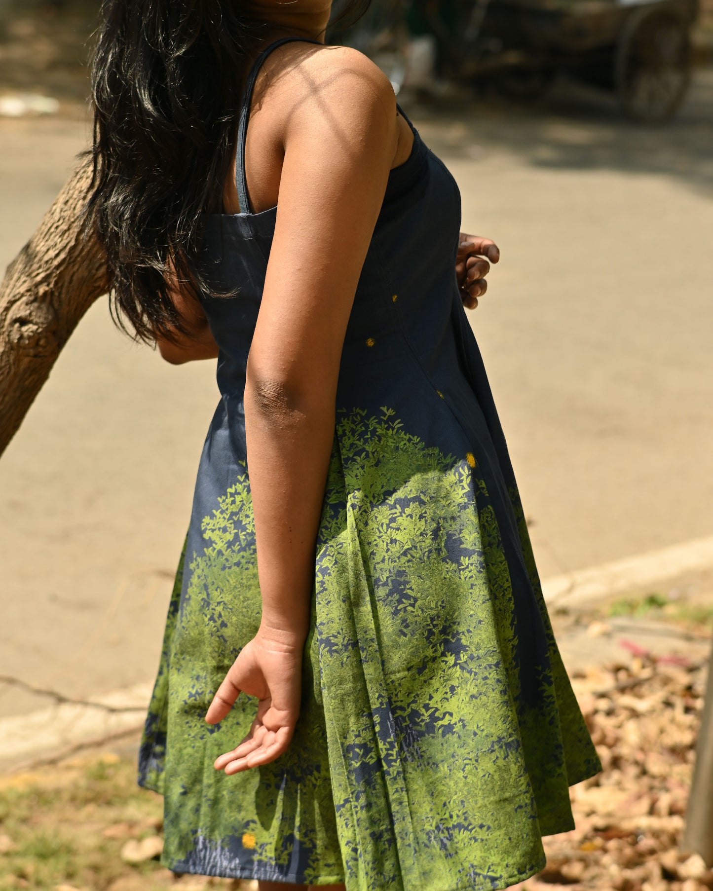 The Blue Lights Box Dress