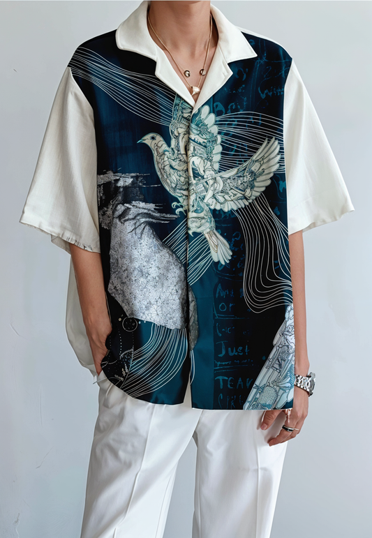 My Scientist Linen Shirt