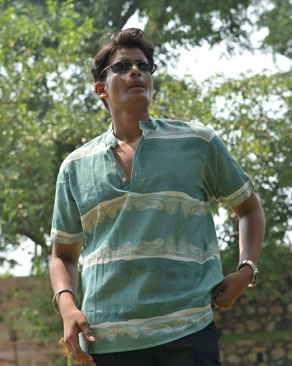 Peak Reflection Kurta Shirt